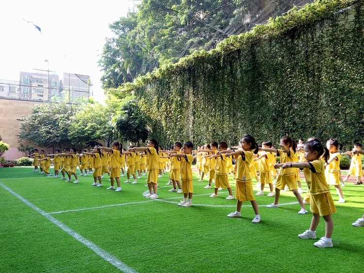 “陽光鍛煉，快樂課間操”—2017-2018年秋季早操展示